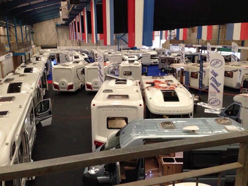 Autovaletdirect franchise attends the Caravan and Boat show 2011